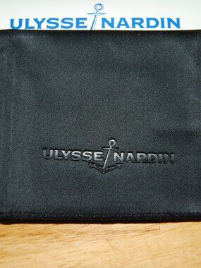 #326 NEW ULYSSE NARDIN BLACK CLEANING TOWEL